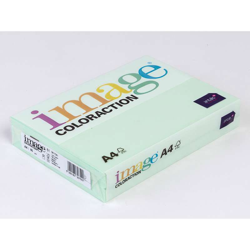 Kopipapir Image Coloraction A4 80g junglegrøn GN27 500ark/pk