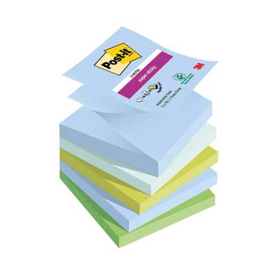 Post-it notes R330 Super Sticky Z-notes Oasis  76x76mm /5