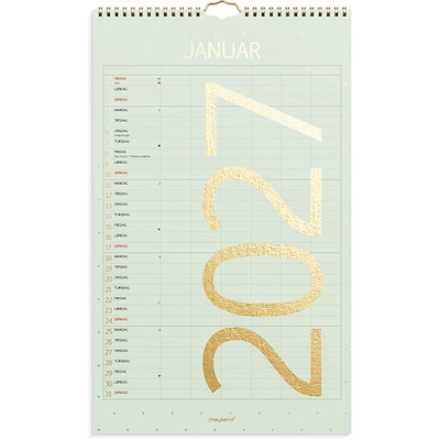 Familiekalender Color 2027 Mayland stor