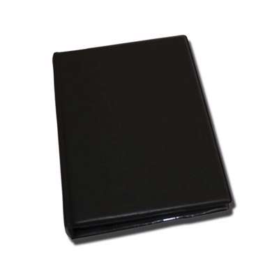 Telefon- & visitkortringbind sort 145x200mm