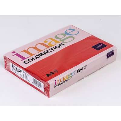 Kopipapir Image Coloraction A4 80g rød ZR09 /500ark
