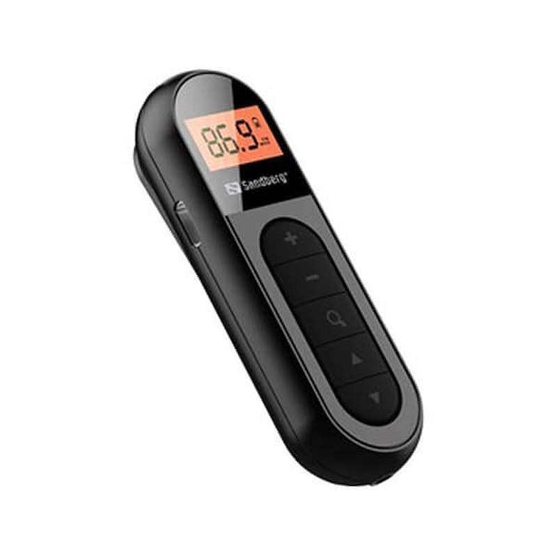 Nødradio Sandberg t/lomme FM genopladelig