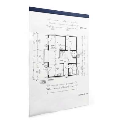 Skinne DURAFIX RAIL 297mm magnetisk selvklæb. 5stk/pk blå
