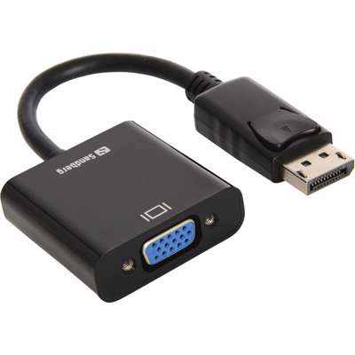 Adapter Sandberg DisplayPort > VGA sort
