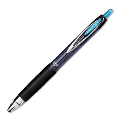 Rollerpen Uniball Signo UMN-207 Fine m/klik 0,7mm lyseblå