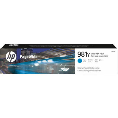 Farvepatron HP981Y t/MFP-586, cyan