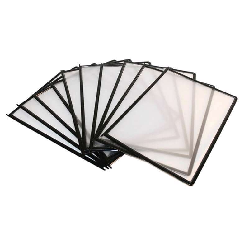 Registerlomme QuickLoad A5 sort registersystem HD