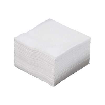 Serviet 1-lags hvid 24x24cm 500stk/pak