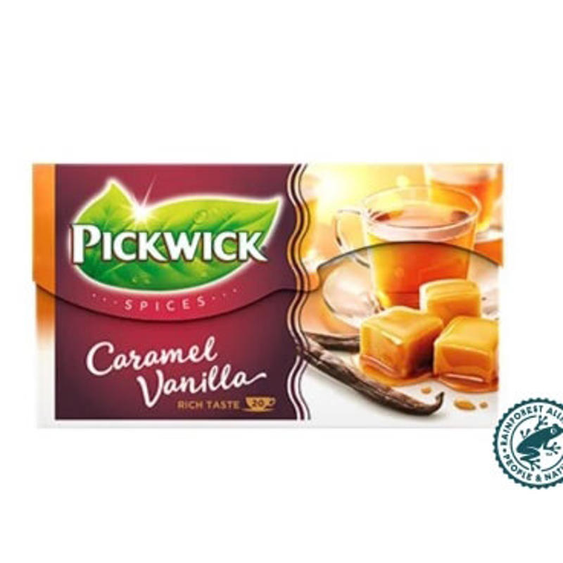 Te Pickwick Spicy Vanilla Caramel  Chai 20breve/æsk