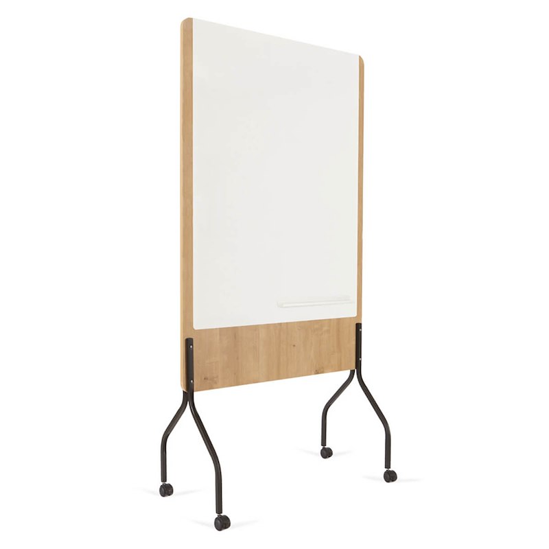 Whiteboard tavle Naga Rocada dobb.sidet mobil 100x125cm