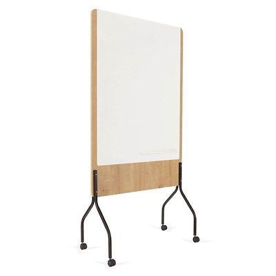 Whiteboard tavle Naga Rocada dobb.sidet mobil 100x125cm