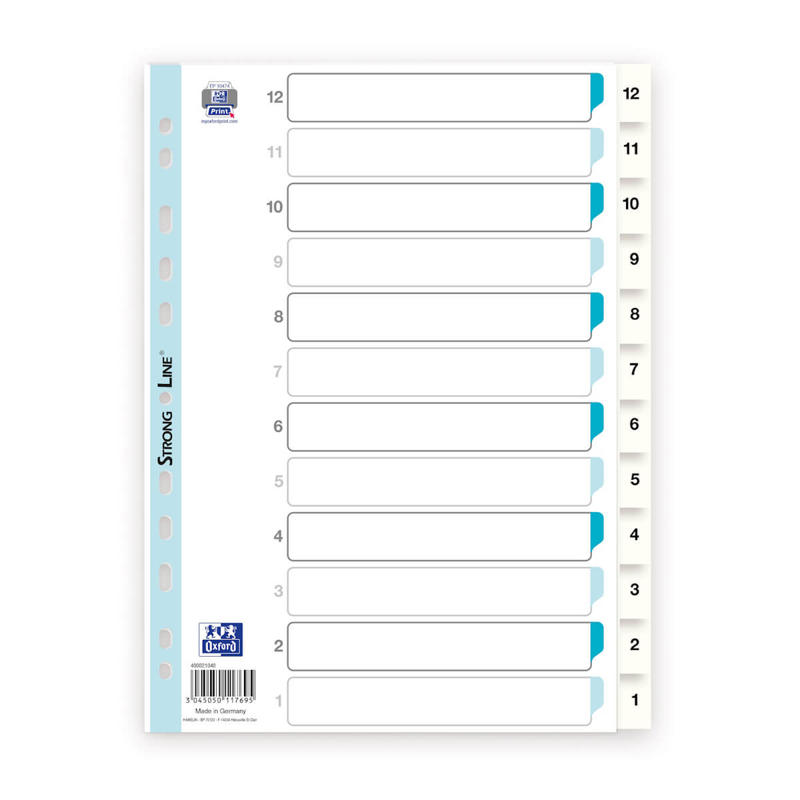 Register Elba A4 12-1 i hvid