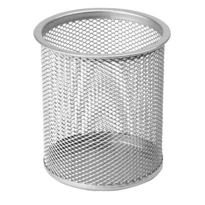 Penneholder tråd metal sølv