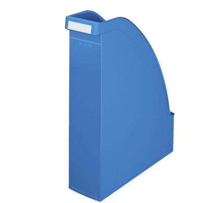 Tidsskriftsamler Leitz Plus A4 bredde 70mm lys blå