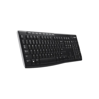 Tastatur K270 Logitech trådløs sort Nordisk