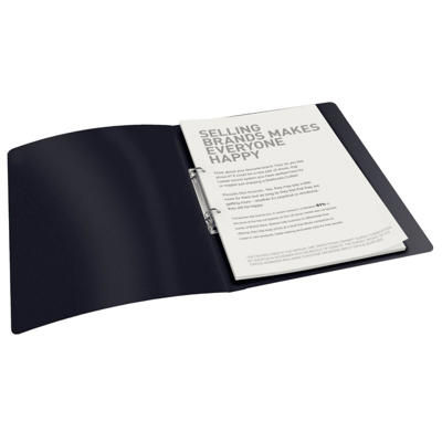 Ringordner Esselte Vivida PP A4 16mm 2RR sort