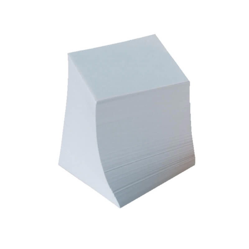 Kubus refill limet 700ark/stk hvid 9x9x9 cm