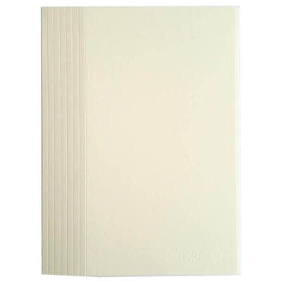 Mappe DKF nr. 103/8 A4 m/1 klap 8 riller 800931, natur