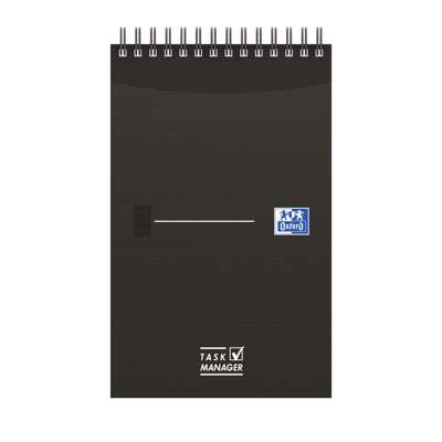Notesbog Oxford Task Manager 125x200mm linieret