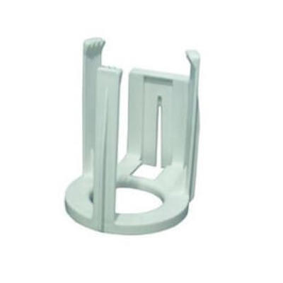 Holder t/toiletbørste t/væg hvid