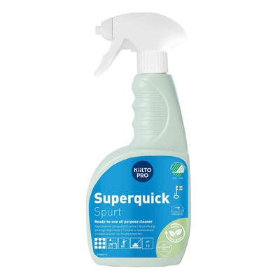 Universalrengøring Kiilto SuperQuick Spurt 0,75l