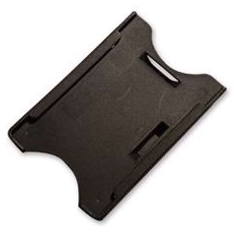 Kortholder åben sort, lodret