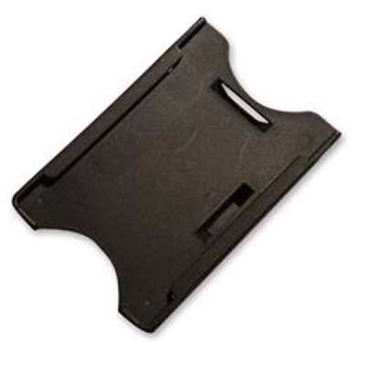 Kortholder åben sort, lodret