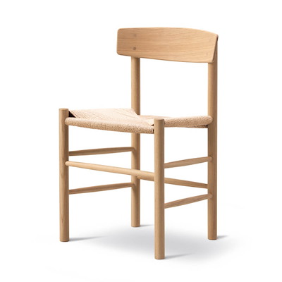 Stol Fredericia Furniture Børge Mogensen J39 3239 lys eg