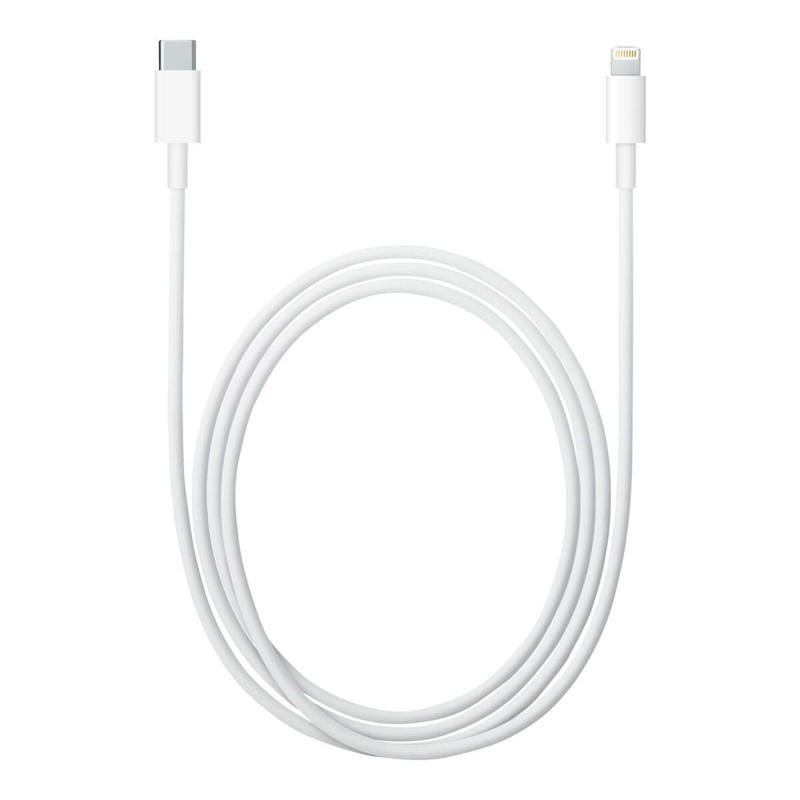 Kabel USB-C Apple Lightning 1m hvid