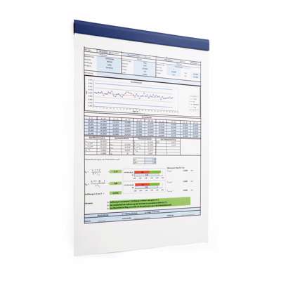 Skinne DURAFIX RAIL 210mm magnetisk selvklæb. 5stk/pk blå