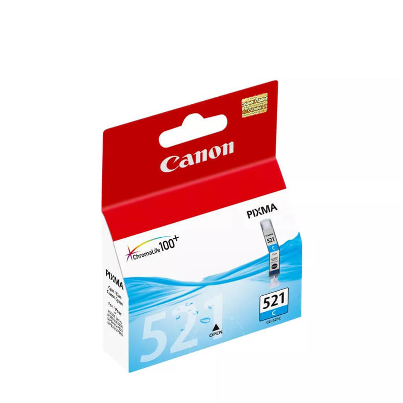 Farvepatron Canon CLI521C, cyan
