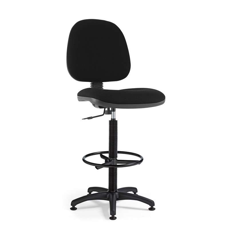 Industristol SonoSSG Regal Ergo tekstil fodring sort