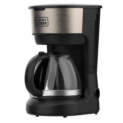 Kaffemaskine Black + Decker /6 kopper 600W sort