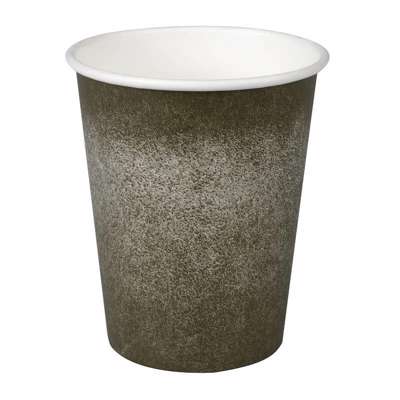 Kaffebæger 8oz Gastro-Line pap/PE 24cl grå /50