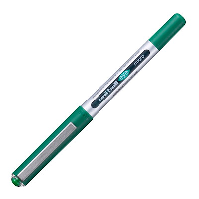 Rollerpen Uniball UB-150E Eye micro 0,2mm grøn
