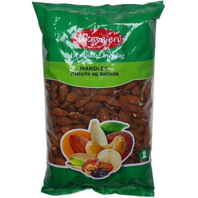 Mandler Silkevejen saltede 1kg