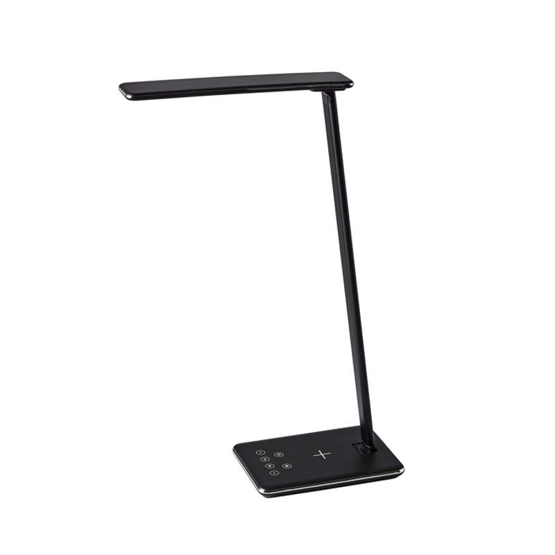 Lampe LightUp Singapore t/bord m/timer dimmer usb Q1 sort