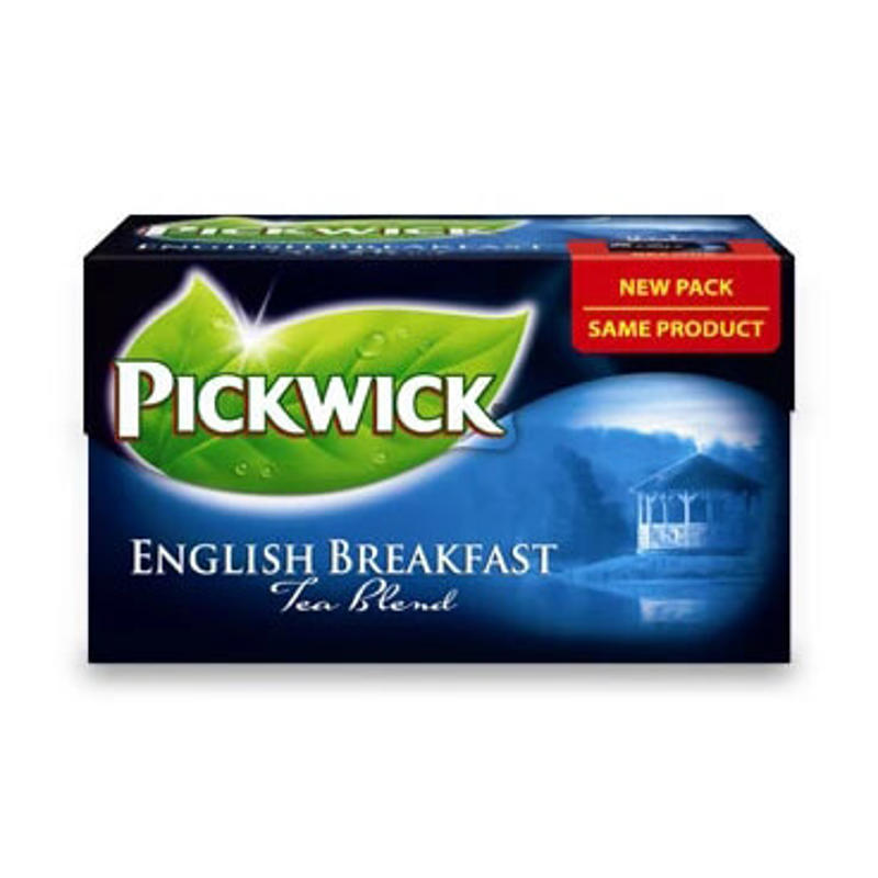 Te Pickwick English Breakfast 2+breve/æsk