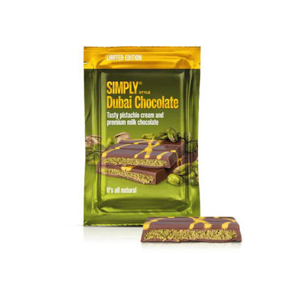 Chokolade Simply Dubai Chokolade Style bar 90g