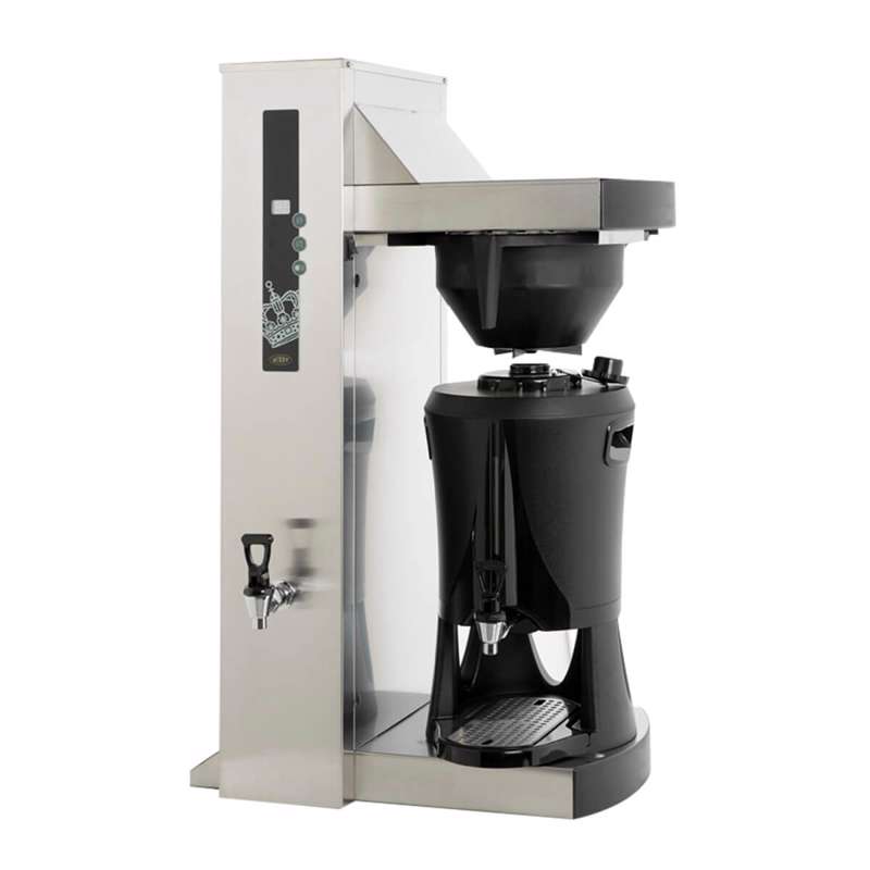Kaffemaskine Coffee Queen Single Tower m/tevand 1x5L 