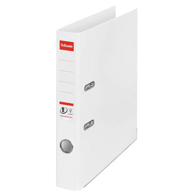 Brevordner Esselte No.1 Power hvid A4 smal
