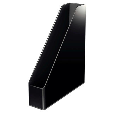 Tidsskriftsamler Leitz Dual tofarvet sort